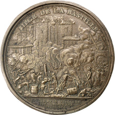 Francia, Medal, End of Monarchy, History, Andrieu, EBC, Hojalata