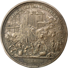 France, Medal, End of Monarchy, History, Andrieu, AU(55-58), Tin