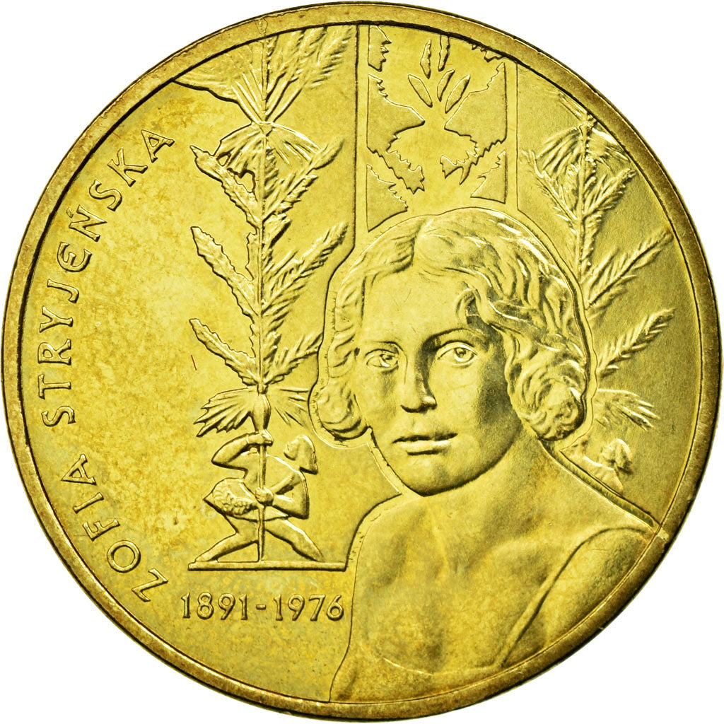 Moeda, Polónia, 2 Zlote, 2011, Warsaw, EF(40-45), Latão, KM:764