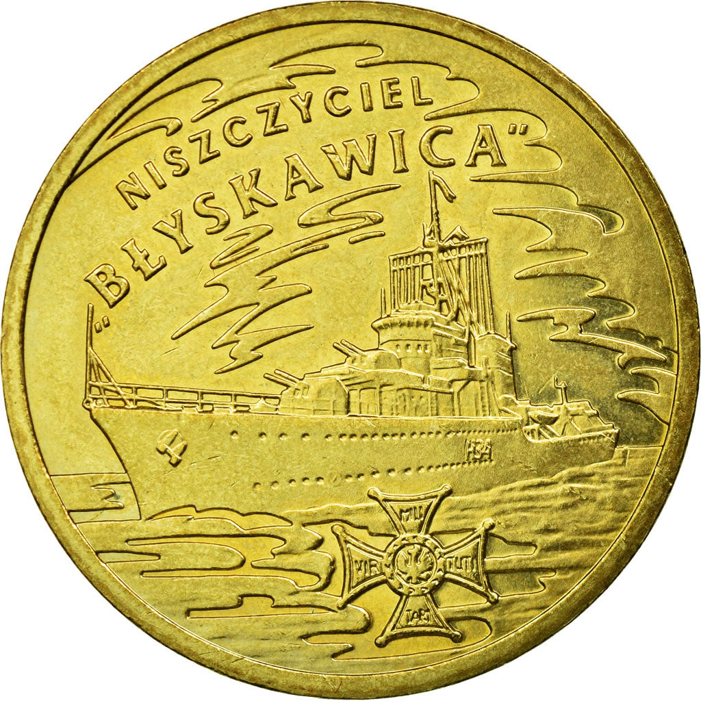 Münze, Polen, 2 Zlote, 2012, Warsaw, SS+, Messing, KM:820