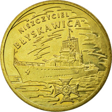 Münze, Polen, 2 Zlote, 2012, Warsaw, SS+, Messing, KM:820