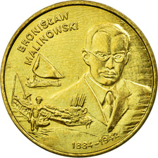 Coin, Poland, 2 Zlote, 2002, Warsaw, AU(50-53), Brass, KM:431