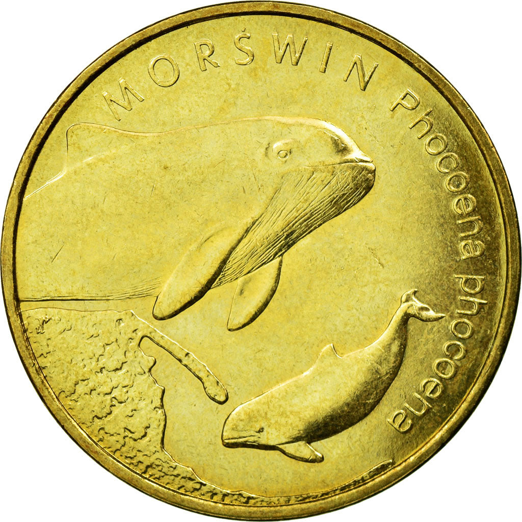 Coin, Poland, 2 Zlote, 2004, Warsaw, EF(40-45), Brass, KM:464