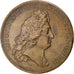 FRANCE, History, Louis XIV, Medal, AU(50-53), Mauger, Copper, Divo #201, 29.10