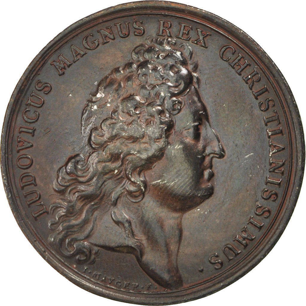 Louis XIV, Révocation de l'Edit de Nantes, Médaille, Divo 210