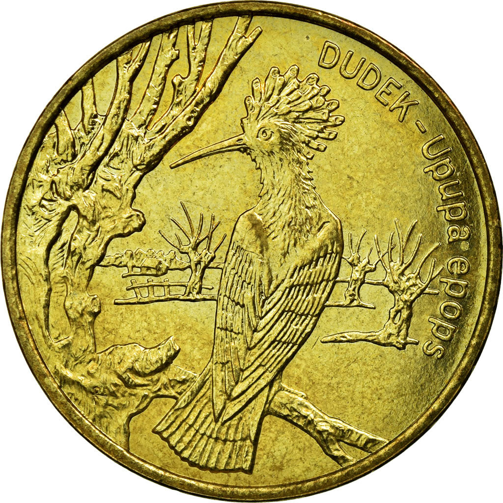 Coin, Poland, 2 Zlote, 2000, Warsaw, EF(40-45), Brass, KM:388