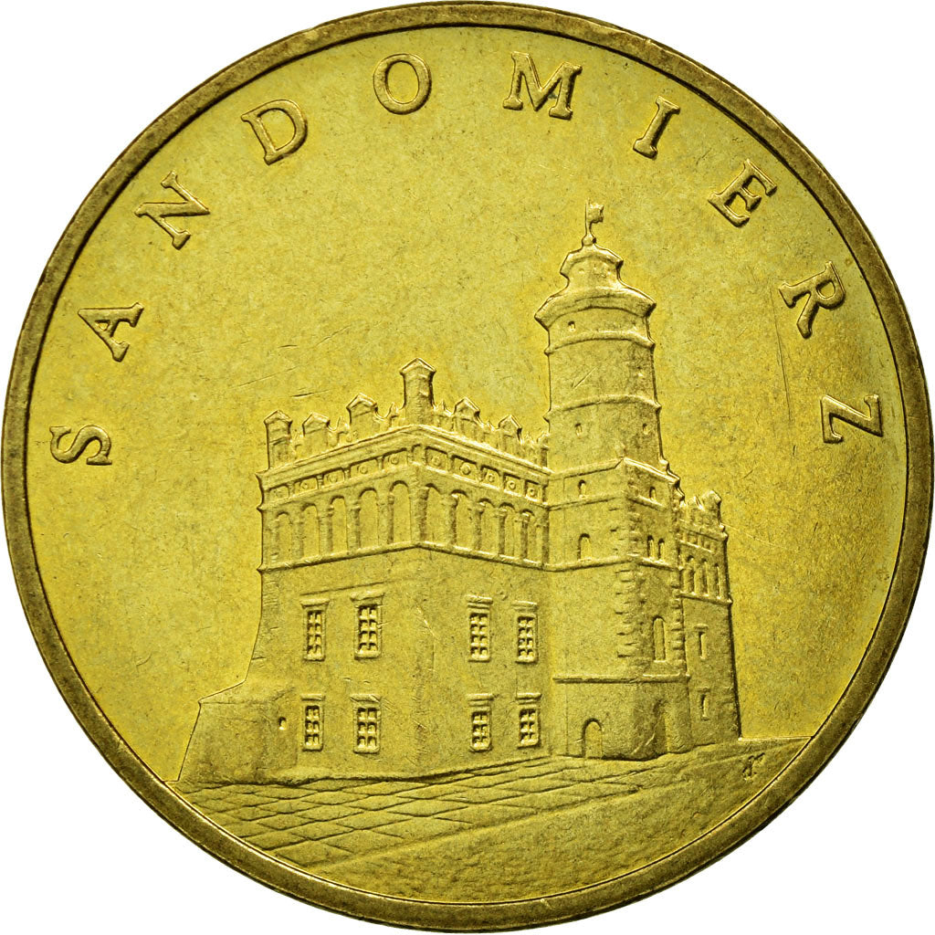 Moeda, Polónia, 2 Zlote, 2006, Warsaw, VF(20-25), Latão, KM:550
