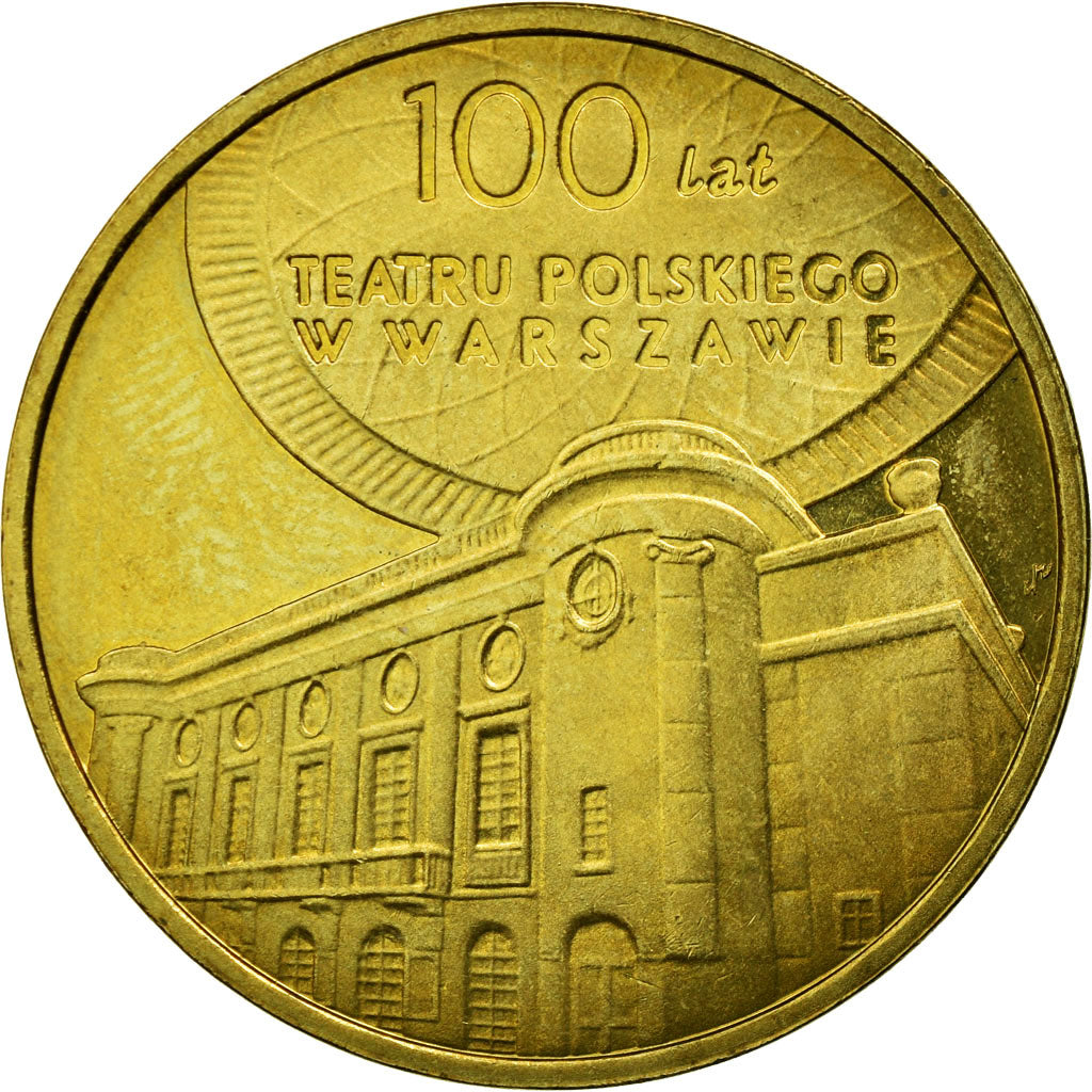 Münze, Polen, 2 Zlotych, 2013, Warsaw, S+, Messing, KM:854