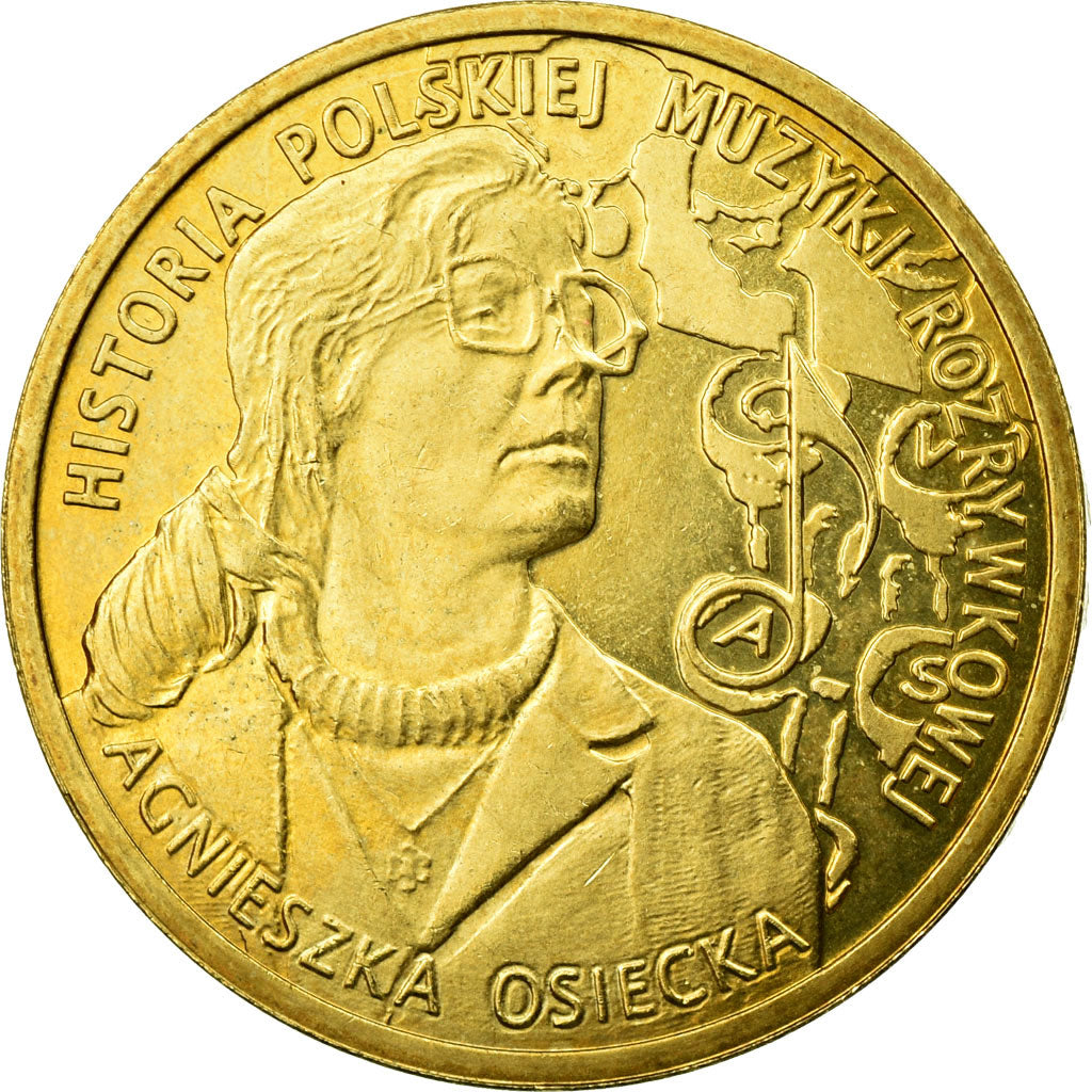Moeda, Polónia, 2 Zlotych, 2013, Warsaw, EF(40-45), Cobre-Alumínio-Níquel