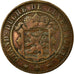 Coin, Luxembourg, William III, 10 Centimes, 1860, Paris, VF(30-35), Bronze