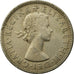 Coin, Great Britain, Elizabeth II, Florin, Two Shillings, 1964, EF(40-45)