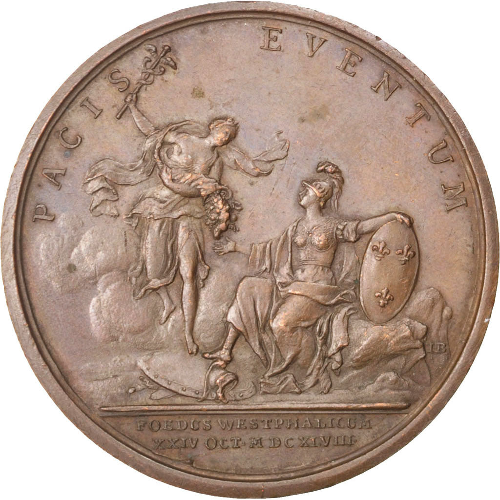 Louis XIV, Paix de Westphalie, Médaille, Non répertoriée.