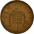 Moneta, Gran Bretagna, Elizabeth II, New Penny, 1973, MB+, Bronzo, KM:915