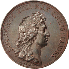 Francia, Medal, Louis XIV, Politics, Society, War, Mauger, SPL-, Stagno, Divo:26