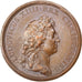 Francia, Medal, Louis XIV, Politics, Society, War, Mauger, BB+, Rame, 41, Div...