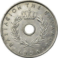Coin, Greece, 5 Lepta, 1954, EF(40-45), Aluminum, KM:77