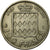 Moeda, Mónaco, Rainier III, 100 Francs, Cent, 1956, EF(40-45), Cobre-níquel