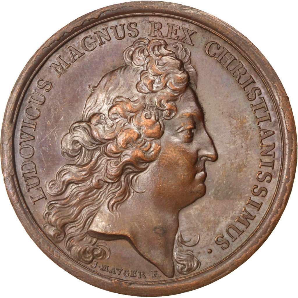 Louis XIV, Prise d'Ath, de Barcelone et de Carthagène, Médaille, Divo 269