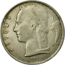 Münze, Belgien, 5 Francs, 5 Frank, 1968, S+, Copper-nickel, KM:135.1