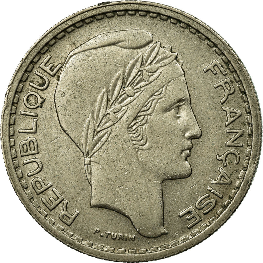 Coin, France, Turin, 10 Francs, 1948, Beaumont - Le Roger, EF(40-45)