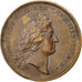 FRANCE, Politics, Society, War, Louis XIV, Medal, AU(50-53), Mauger, Copper,...