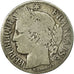 Monnaie, France, Cérès, Franc, 1872, Bordeaux, TB, Argent, KM:822.2