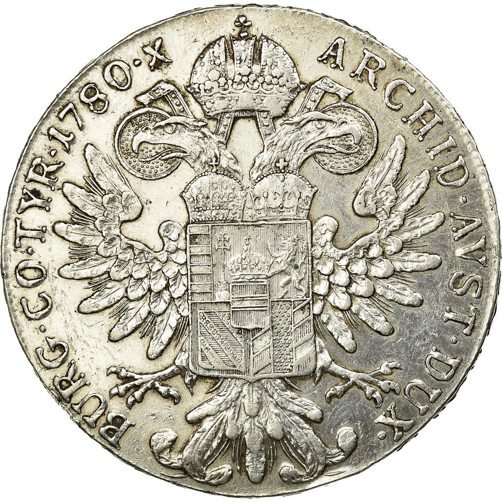 Moneta, Austria, Joseph II, Thaler, 1780, Official restrike, BB, Argento, KM:T1
