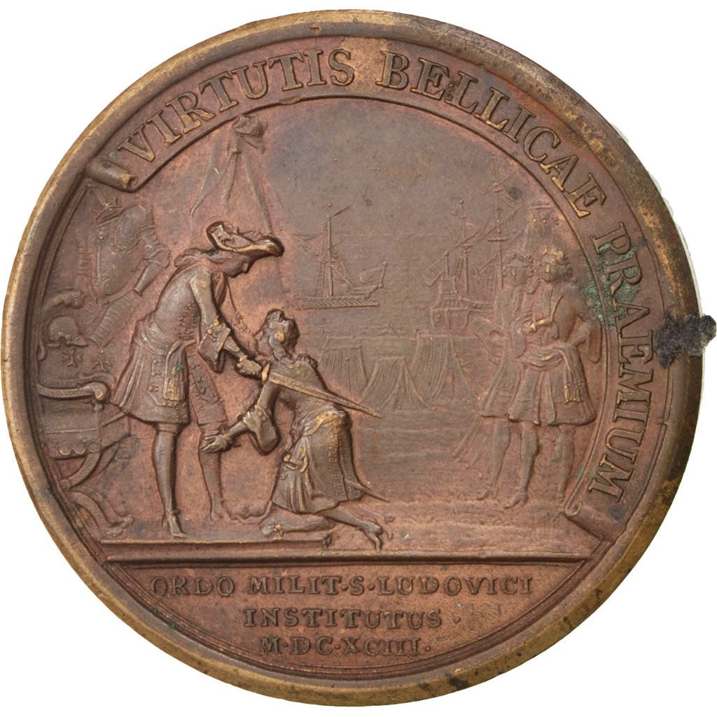 Louis XIV, Institution de l'Ordre Militaire de Saint-Louis, Médaille, Divo 246