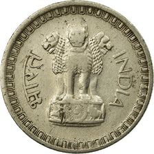 Coin, INDIA-REPUBLIC, 50 Naye Paise, 1960, VF(30-35), Nickel, KM:55