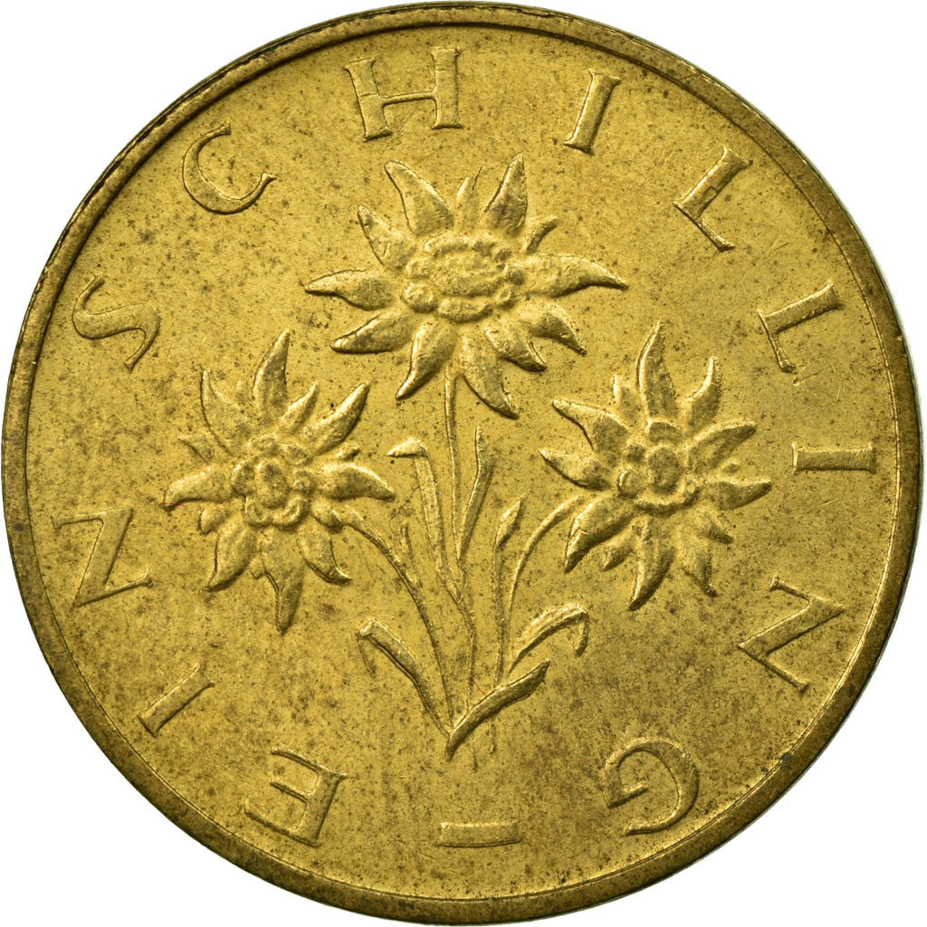 Coin, Austria, Schilling, 1991, VF(30-35), Aluminum-Bronze, KM:2886