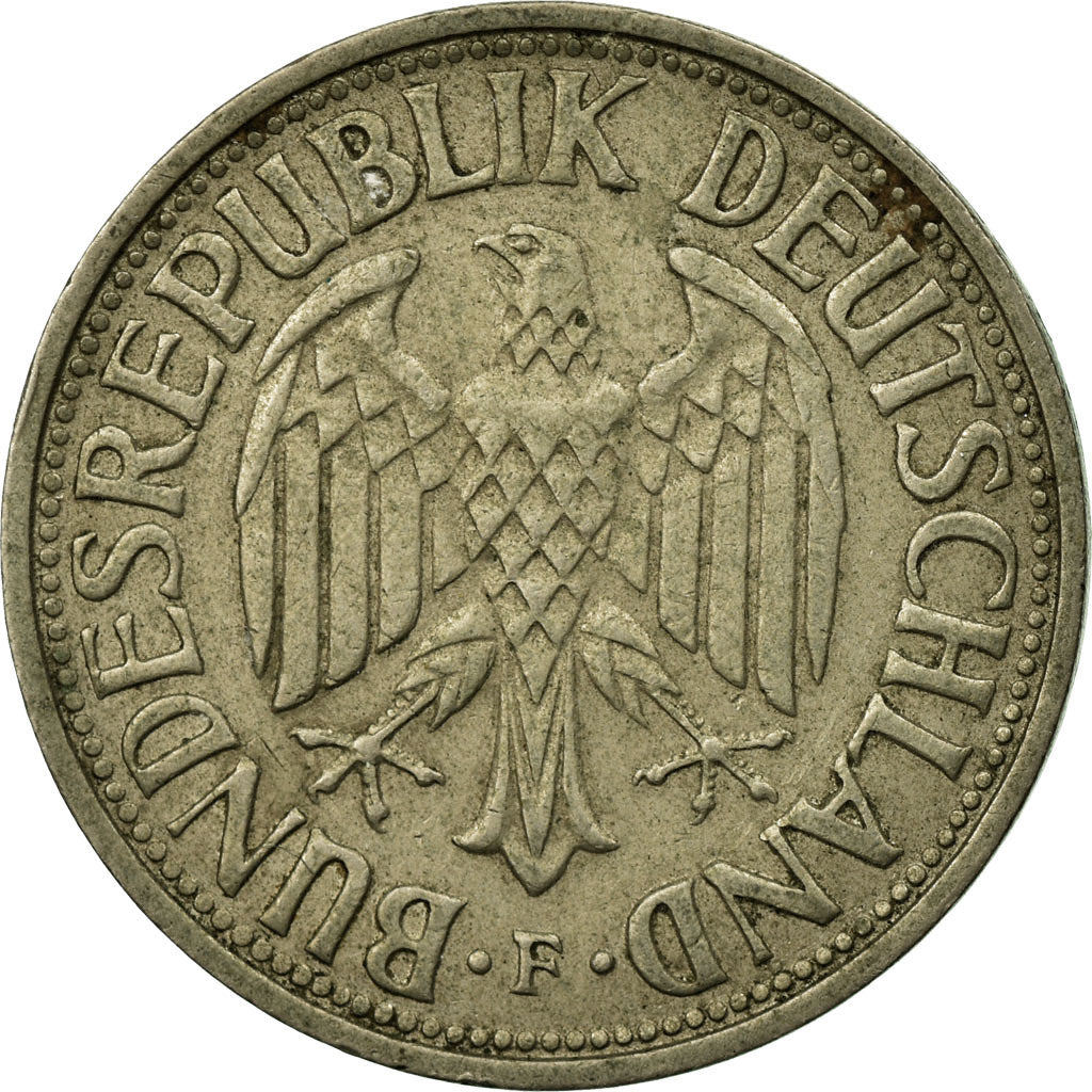 Monnaie, République fédérale allemande, Mark, 1962, Stuttgart, TB+