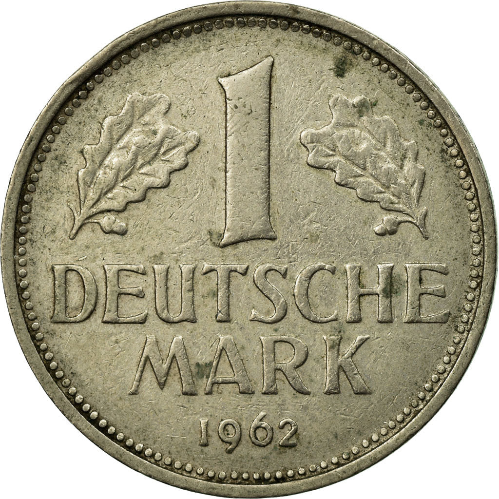 Monnaie, République fédérale allemande, Mark, 1962, Stuttgart, TB+