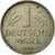 Coin, GERMANY - FEDERAL REPUBLIC, Mark, 1962, Stuttgart, VF(30-35)