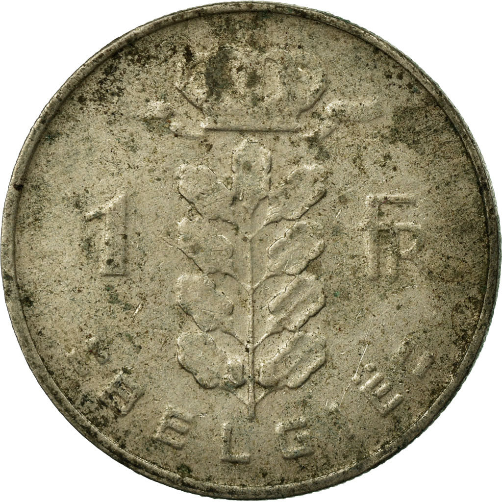 Coin, Belgium, Franc, 1966, F(12-15), Copper-nickel, KM:143.1