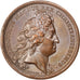 FRANCE, Politics, Society, War, Louis XIV, Medal, AU(50-53), Mauger, Copper,...