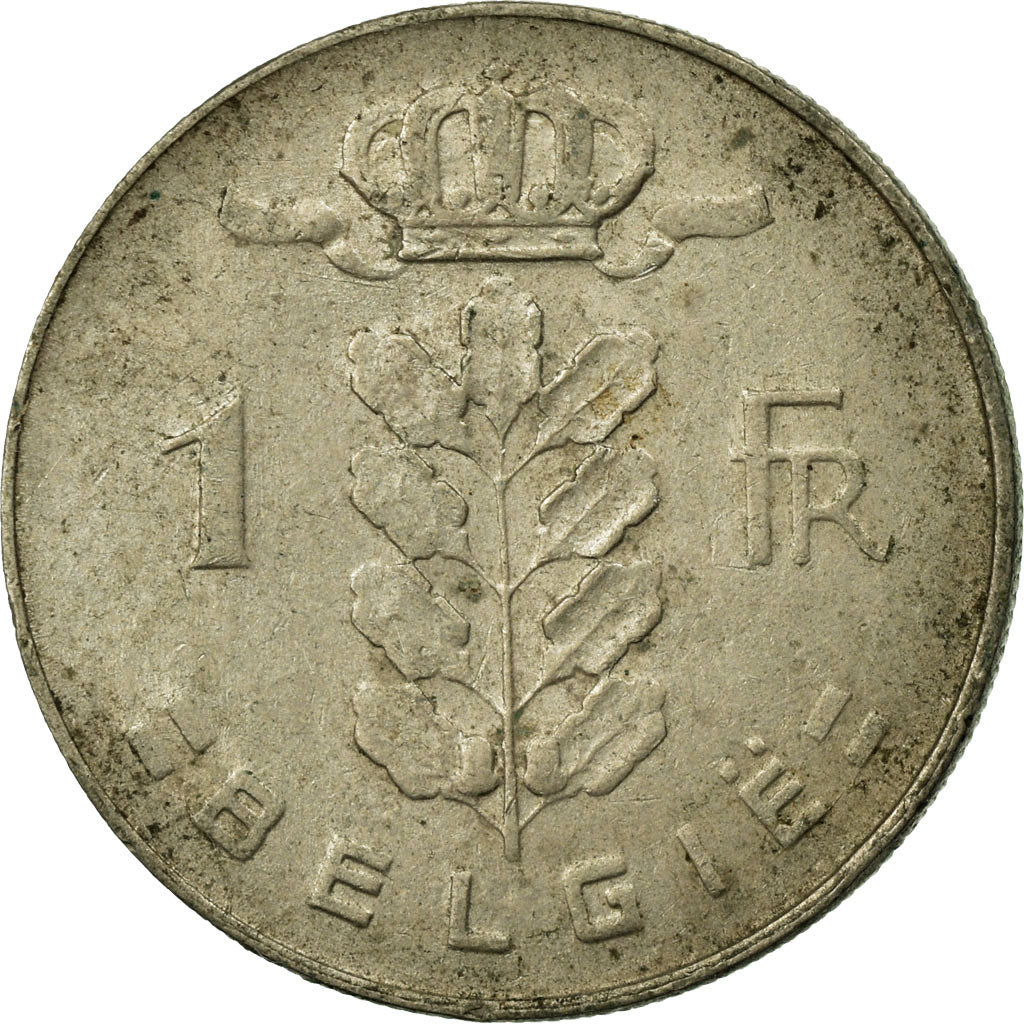 Münze, Belgien, Franc, 1974, S, Copper-nickel, KM:143.1