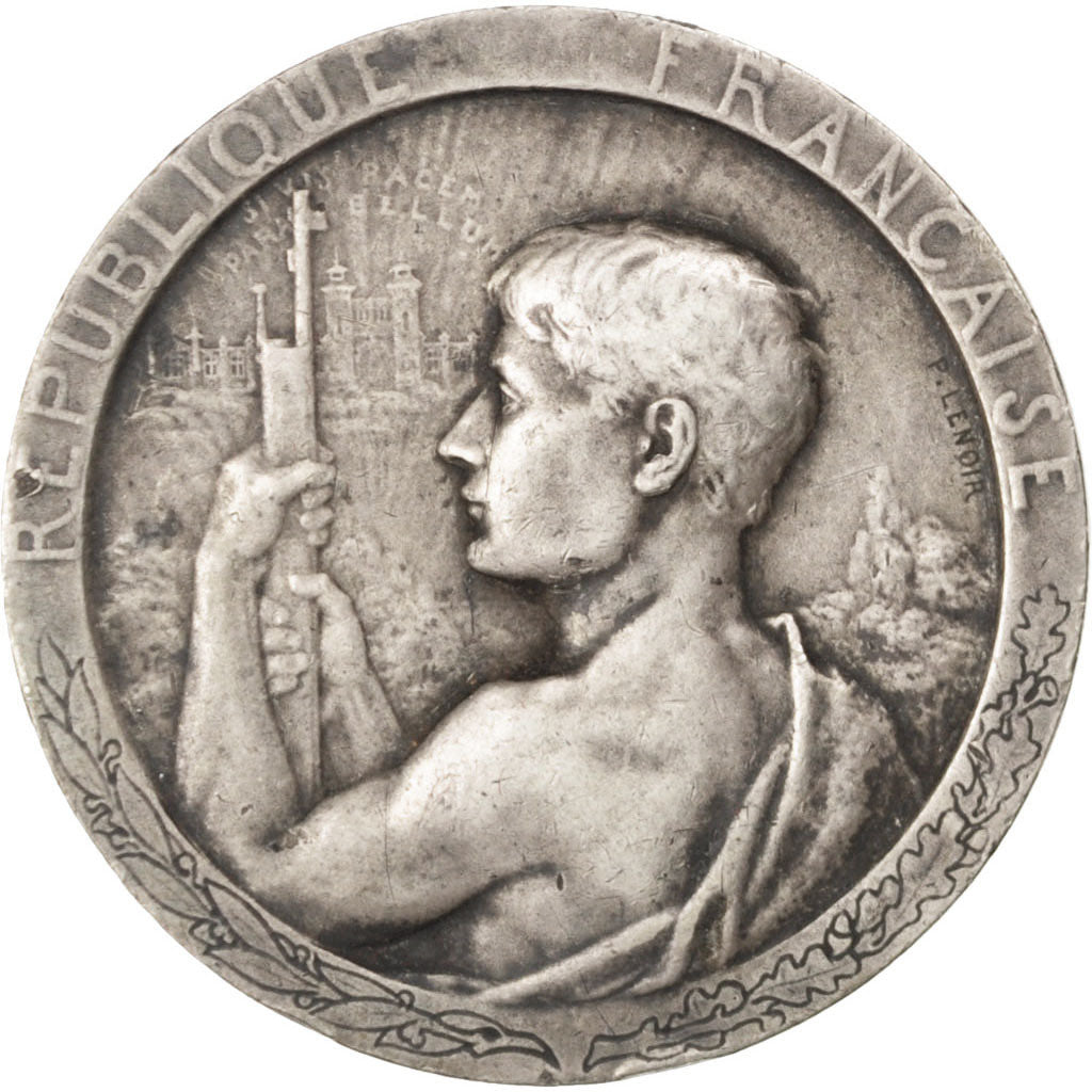 FRANCE, Sports & leisure, French Third Republic, Medal, EF(40-45), Lenoir,...