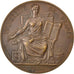 Frankreich, Medal, French Third Republic, Arts & Culture, Dubois.A, SS+, Bronze