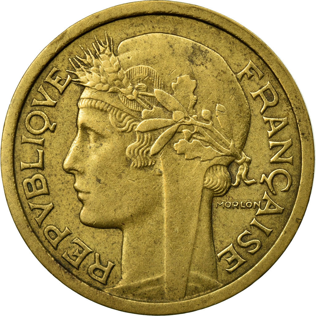 Moneta, Francia, Morlon, Franc, 1941, Paris, MB+, Alluminio-bronzo, KM:885