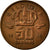 Monnaie, Belgique, 50 Centimes, 1955, Paris, TTB, Bronze, KM:144