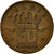Moneta, Belgia, Baudouin I, 50 Centimes, 1956, EF(40-45), Bronze, KM:149.1