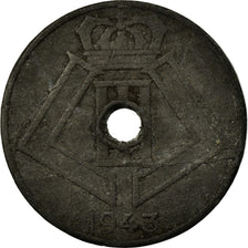 Coin, Belgium, 5 Centimes, 1943, VF(30-35), Zinc, KM:123