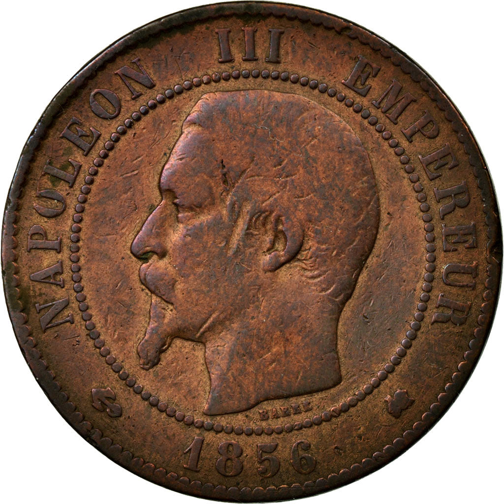 Coin, France, Napoleon III, Napoléon III, 10 Centimes, 1856, Bordeaux