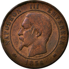 Coin, France, Napoleon III, Napoléon III, 10 Centimes, 1856, Bordeaux