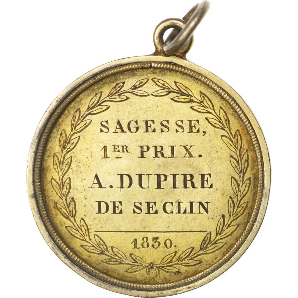 Frankrijk, Medal, Louis Philippe I, Religions & beliefs, ZF+, Vermeil