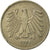 Moneta, GERMANIA - REPUBBLICA FEDERALE, 5 Mark, 1975, Karlsruhe, BB, Nichel