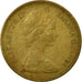 Coin, Bahamas, Elizabeth II, Cent, 1966, Franklin Mint, VF(30-35), Nickel-brass