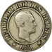 Moneda, Bélgica, Leopold I, 20 Centimes, 1861, BC+, Cobre - níquel, KM:20