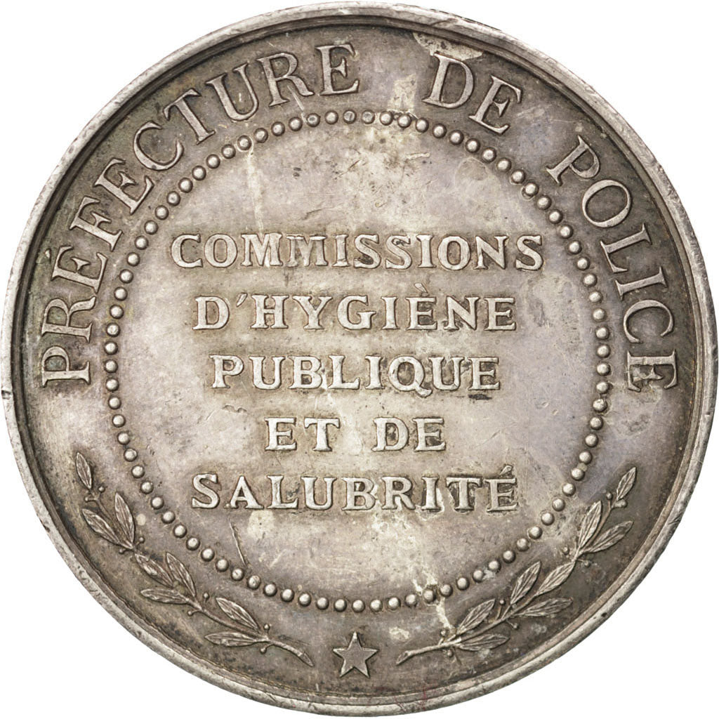 FRANCE, Politics, Society, War, French Third Republic, Medal, AU(55-58), Oudiné,