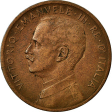 Coin, Italy, Vittorio Emanuele III, 5 Centesimi, 1908, Rome, VF(30-35), Bronze